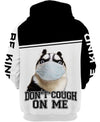 HUSKY FACE MASK – DON’T COUGH ON ME Men and Women 3D Shirt