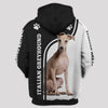 Italian Greyhound Men and Women 3D T Shirt