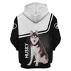 Husky In My Darkest Hour Men and Women 3D T Shirt