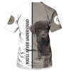 Labrador Retriever Grey Baby Love Men and Women 3D Shirt