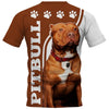 PITBULL I found your Paw Shirt 3D Full Printing for Dog Mom Dad lovers