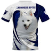 Japanese Spitz Men and Women 3D T Shirt