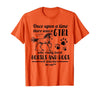 Once Upon A Time There Was Girl Who Loved Horse And Dog T-Shirt