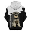 Miniature Schnauzer Men and Women 3D T Shirt