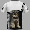 Miniature Schnauzer Men and Women 3D T Shirt