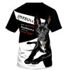 Pitpull Make My Heart Hurt Shirt 3D Full Printing for Dog Mom Dad lovers