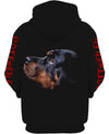 Rottweiler Black 6 3D shirt for Rottweiler lovers