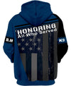 Honoring all who served Men and Women 3D T Shirt