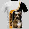 TOUCH MY PITBULL Shirt 3D Full Printing for Dog Mom Dad lovers