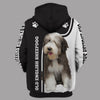 Old English Sheepdog Men and Women 3D T Shirt