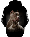 Brown Pitpull Mystery Shirt 3D Full Printing for Dog Mom Dad lovers