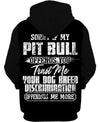 Pitbull Trust Me Shirt 3D Full Printing for Dog Mom Dad lovers
