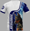 Storm Doberman Dog Shirt 3D Full Printing for Dog Mom Dad lovers