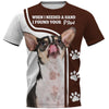 Rat Terrier Naughty Men and Women 3D T Shirt
