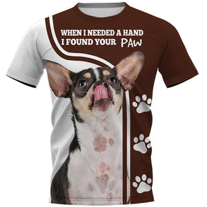Rat Terrier Naughty Men and Women 3D T Shirt