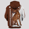 Rhodesian Ridgeback Men and Women 3D T Shirt