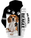 Love Beagle life Is Just Better 3D shirt for Beagle lovers