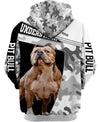 Yellow-brown Pitbull Happy Shirt 3D Full Printing for Dog Mom Dad lovers