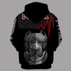 PITBULL WITH QUOTES Shirt 3D Full Printing for Dog Mom Dad lovers