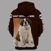 Saint Bernard Mom Men and Women 3D T Shirt