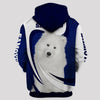 Samoyed Found A Paw Mom Men and Women 3D T Shirt