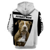 PITBULL TOUCH MY PIT – BACK TO BASIC Shirt 3D Full Printing for Dog Mom Dad lovers