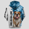 English Bulldog Men and Women 3D T Shirt