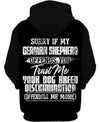 German Shepherd Trust Me Shirt 3D Full Printing for Dog Mom Dad lovers