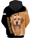 Golden Retriever Paws Shirt 3D Full Printing for Dog Mom Dad lovers