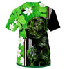 Labrador Lucky Flower Grass Shirt 3D Full Printing for Dog Mom Dad lovers