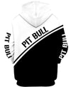 Pitbull Funny Colors Shirt 3D Full Printing for Dog Mom Dad lovers