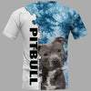 PITBULL IN WINTER Shirt 3D Full Printing for Dog Mom Dad lovers
