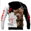 I asked God for Loyalty and Pure love he sent my PITBULL Shirt 3D Full Printing for Dog Mom Dad lovers