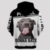 PITBULL TO ALL MY HATERS 3D Full Printing for Dog Mom Dad lovers