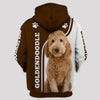 Goldendoodle Paws Men and Women 3D T Shirt