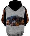 ROTTWEILER Broken  Shirt 3D Full Printing for Dog Mom Dad lovers