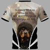 GOD X Rottweiler Dog Men and Women 3D Full Printing