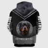 LOVER NOT A FIGHTER ROTTWEILER DOG Men and Women 3D Print Pullover