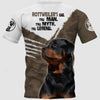 ROTTWEILER’s Dad The Man, The Myth, The Legend Dog Men and Women 3D Print Pullover