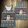 Grey Cat Noel - Hoodie, Sweatshirt, TShirt