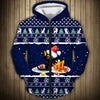 Blue Cat Noel - Hoodie, Sweatshirt, TShirt