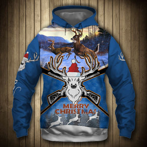 Dear Hunting Christmas - Hoodie, Sweatshirt, TShirt