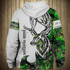 Green Dear Hunting - Hoodie, Sweatshirt, TShirt