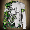 Green Dear Hunting - Hoodie, Sweatshirt, TShirt