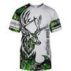 Green Dear Hunting - Hoodie, Sweatshirt, TShirt