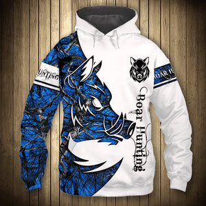 Roaring Boar Hunting - Hoodie, Sweatshirt, TShirt