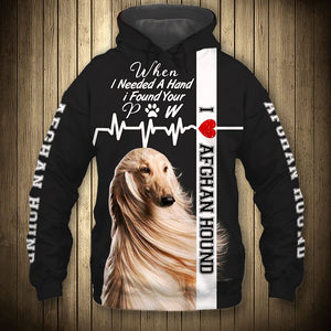 Afghan Hound Full Black Face – Hoodie, Sweatshirt, TShirt, Jacket