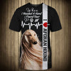 Afghan Hound Full Black Face – Hoodie, Sweatshirt, TShirt, Jacket
