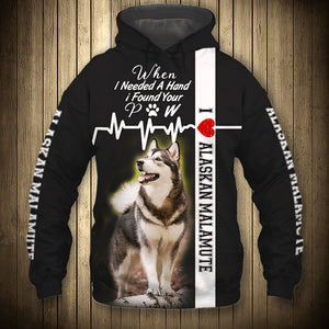 Alaskan Malamute - Need Hand, Find Pet - Hoodie, Sweatshirt, TShirt