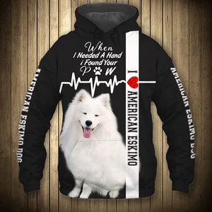 American Eskimo Dog - Need Hand, Find Pet - Hoodie, Sweatshirt, TShirt